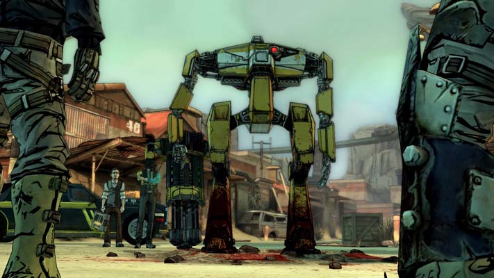 Interface de combat dans Tales from the borderland