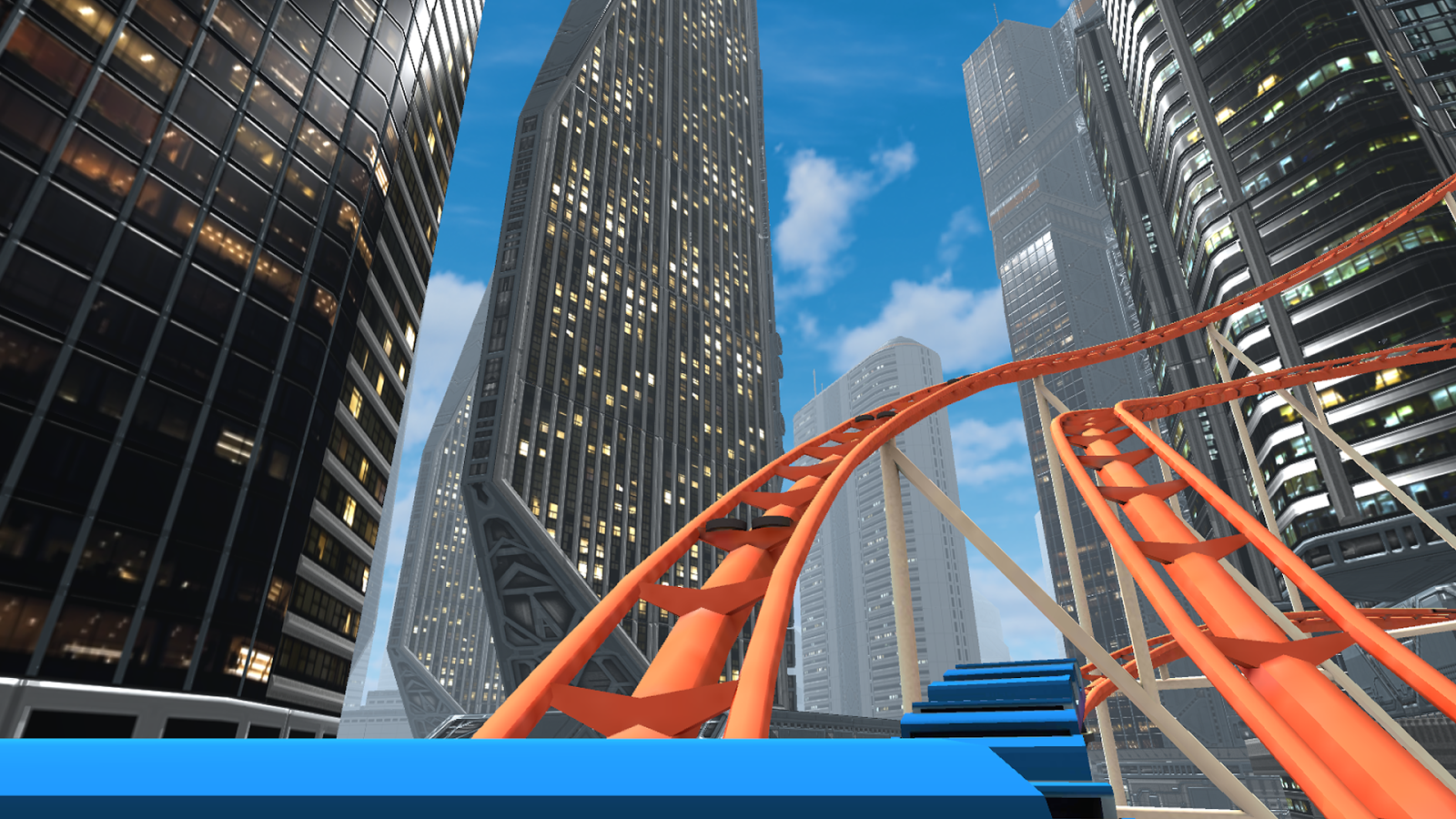 VR Roller Coaster sur le Google Cardboard