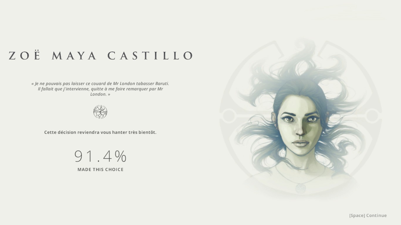 Choix Conséquences - Dreamfall Chapters Book 1