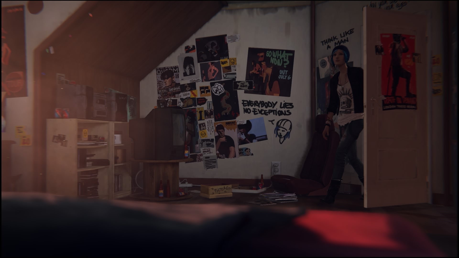 Life Is Strange, la chambre de Chloé - Geekmick