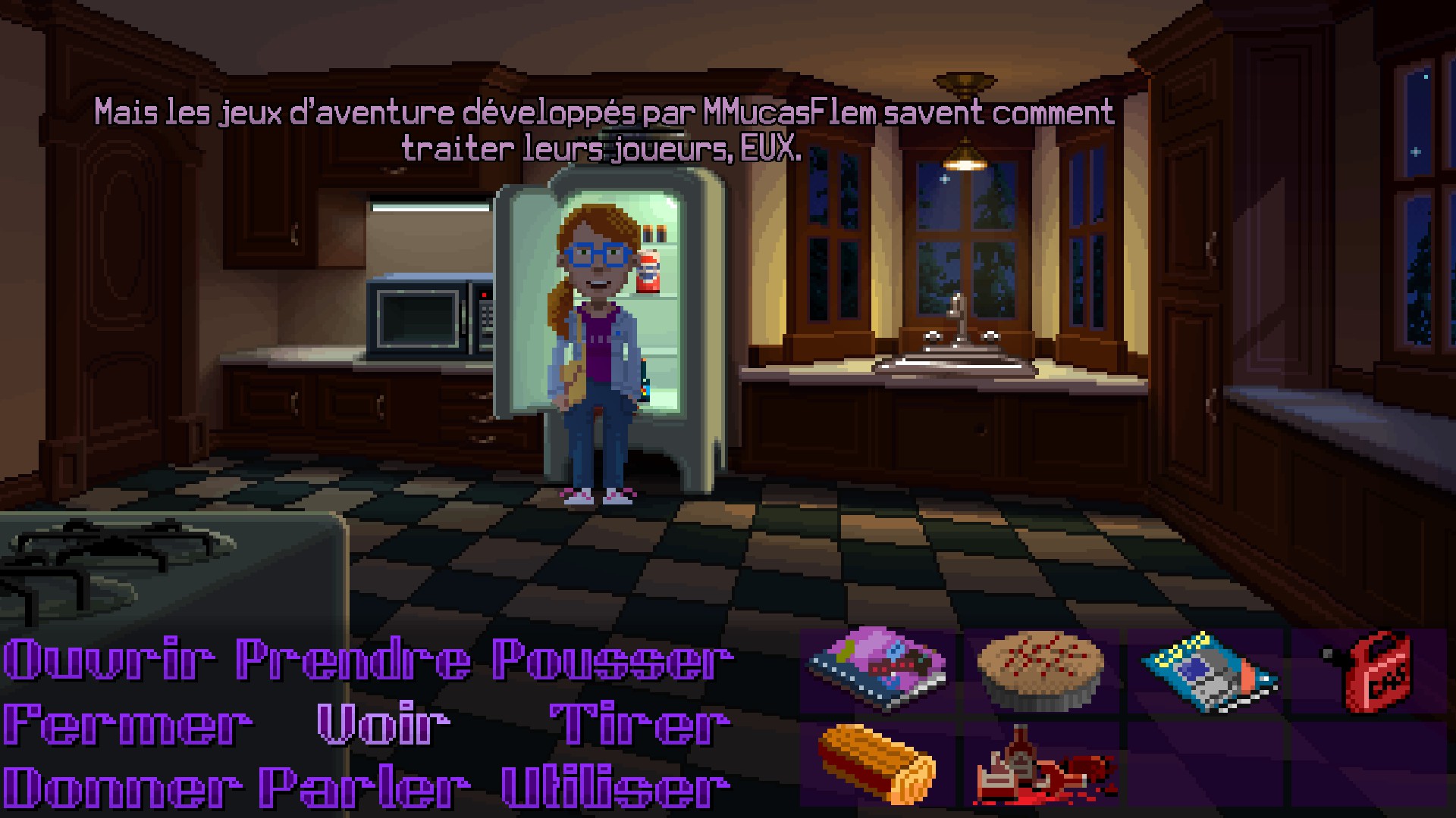 Delores dans Thimbleweed Park