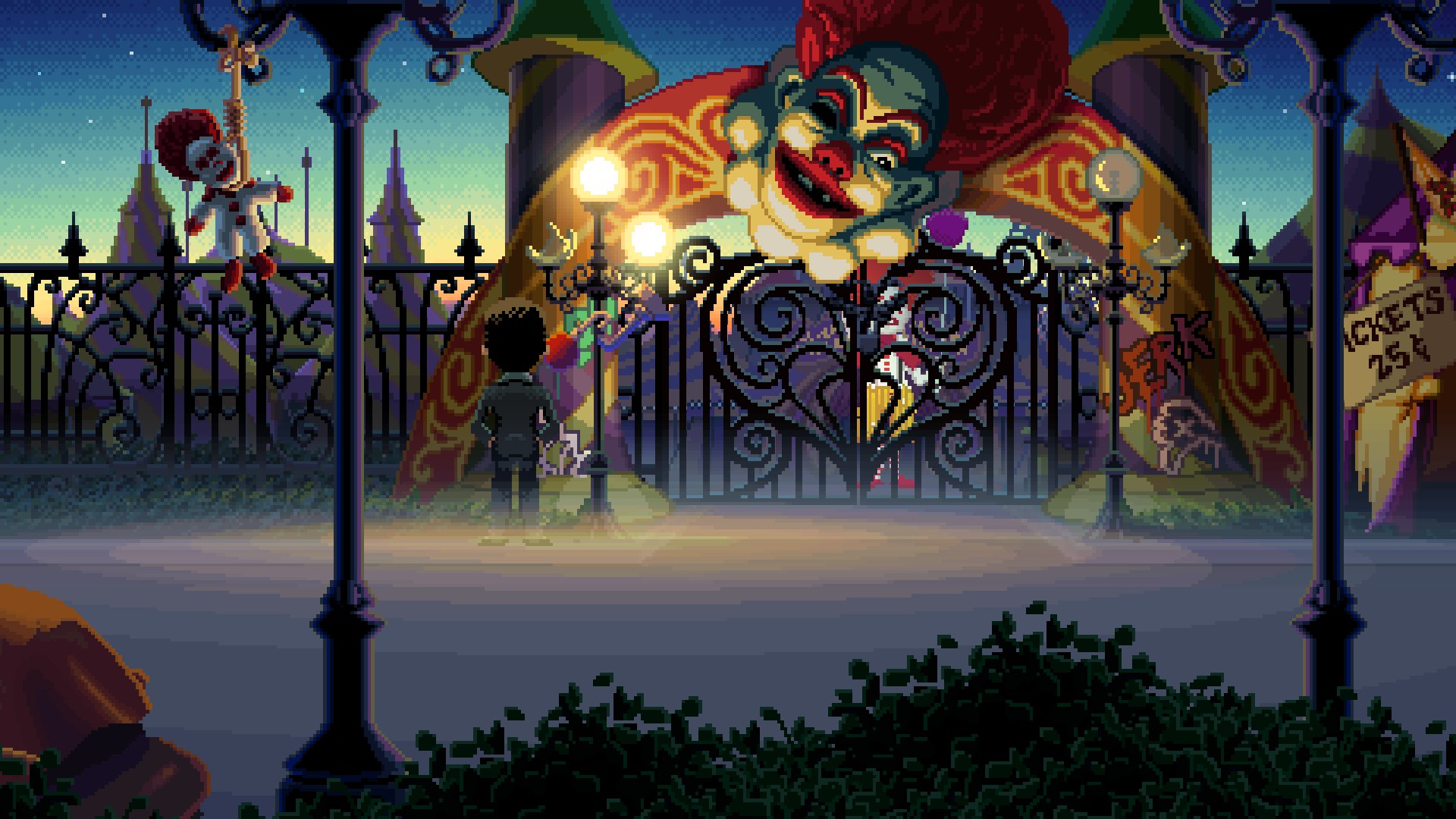 Graphismes dans Thimbleweed Park
