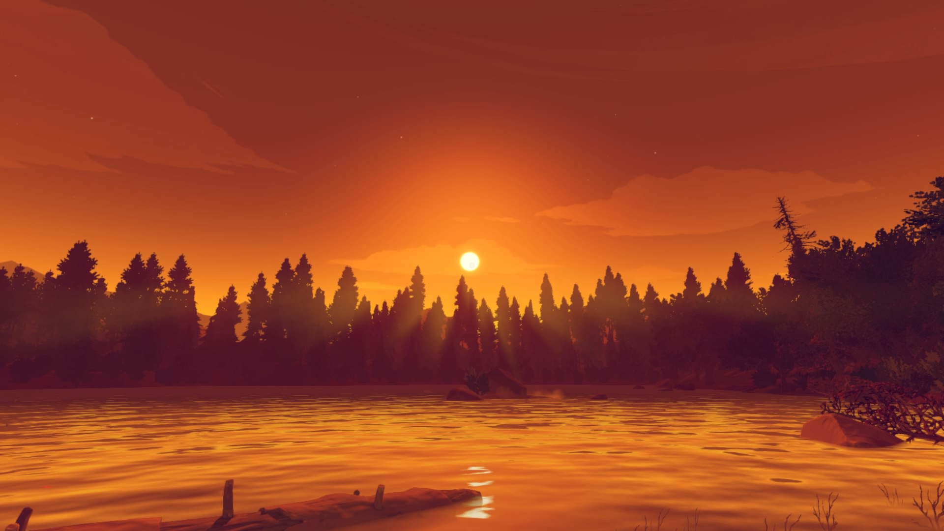 Test PS4 de Firewatch