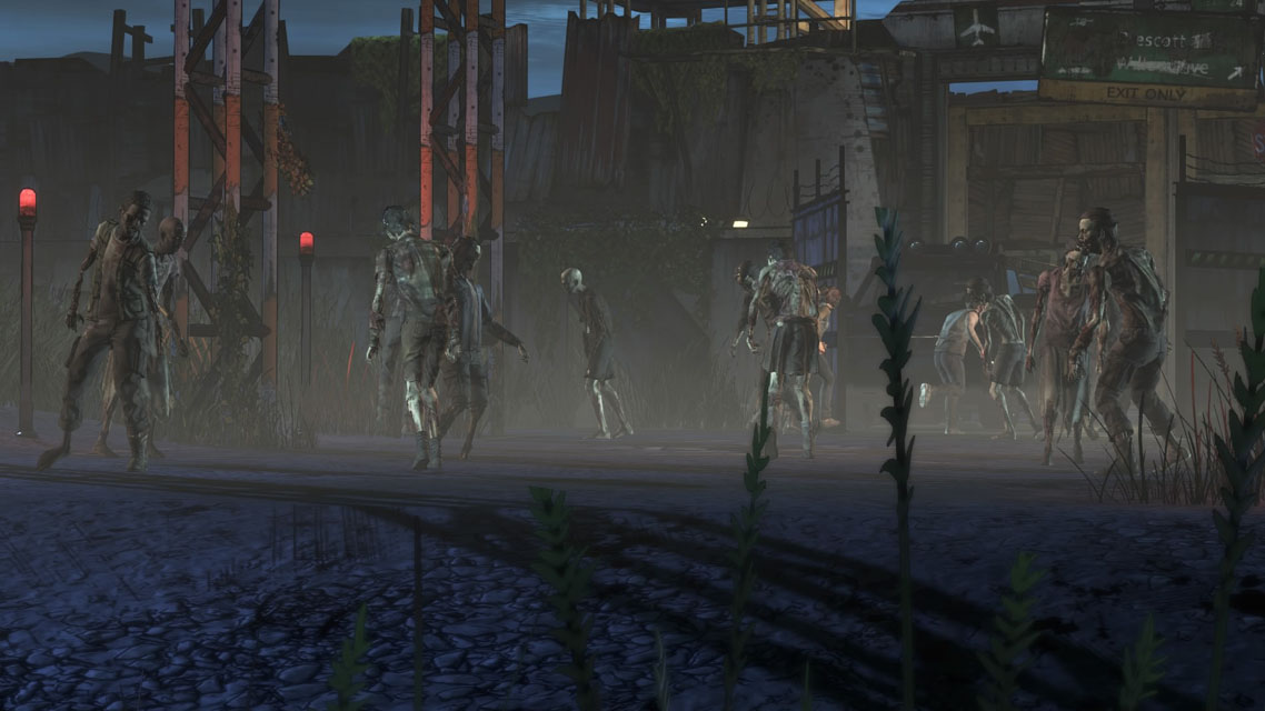 Graphismes dans The Walking Dead A new Order