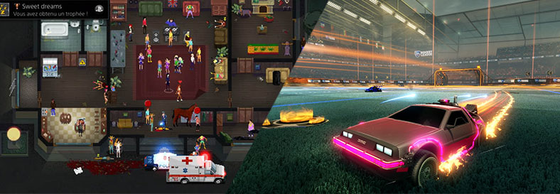 Geekmick Award : Rocket League & Party Hard